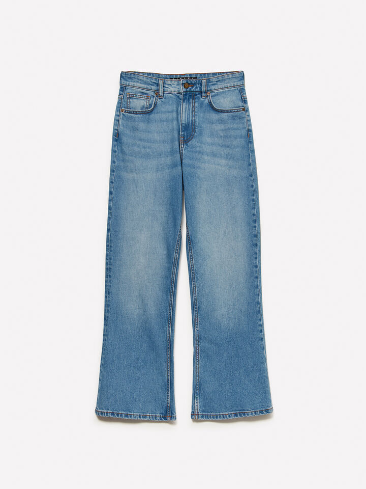Light bootcut jeans - women's bootcut & flared jeans - Light Blue | Sisley image number 2